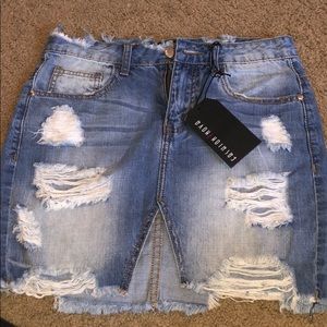 Jean skirt